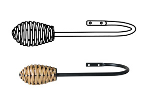Tieback Cane Oblong