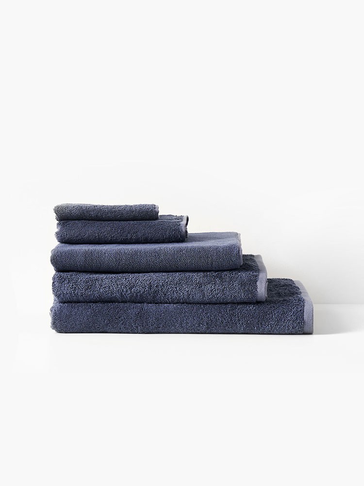 Nara Bluestone Towel Collection